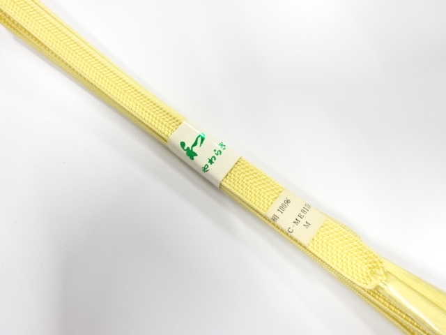 未使用品　正絹　手組帯締め